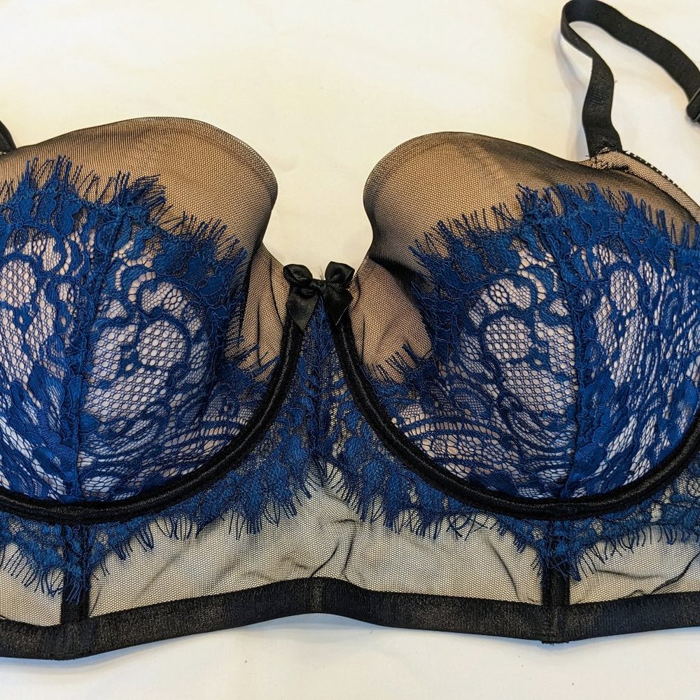 Torrid Longline Underwire Lace Bralette 3X NWT